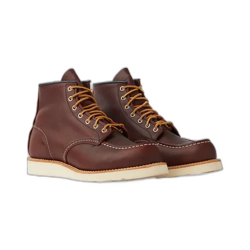 Classic Leather Boots Moc Toes