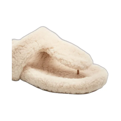 Relax Shearling Thong Sandals