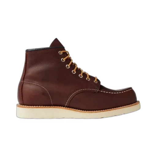 Classic Leather Boots Moc Toes