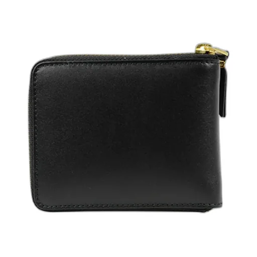 Zip-Up Leather Wallet