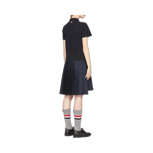 Rwb-Stripe Polo Dress
