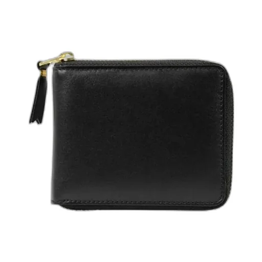 Zip-Up Leather Wallet