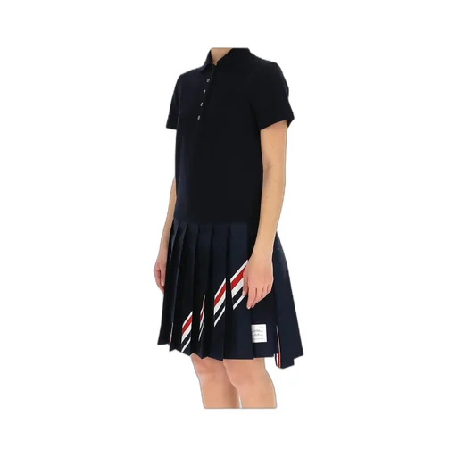 Rwb-Stripe Polo Dress