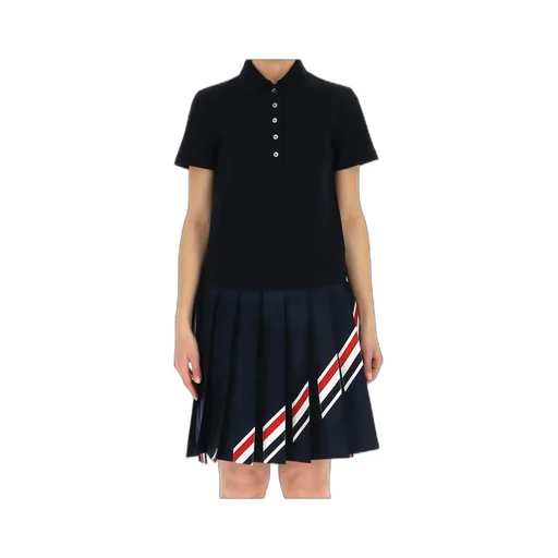 Rwb-Stripe Polo Dress