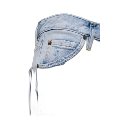 Cropped Distressed-Effect Skinny Jeans