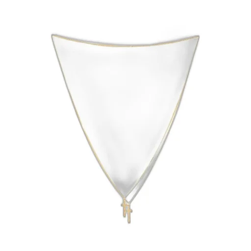 Double Cross Pendant Necklace