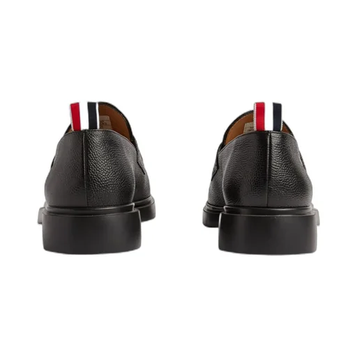 Thom Browne Penny Bar Almond Toe Loafers