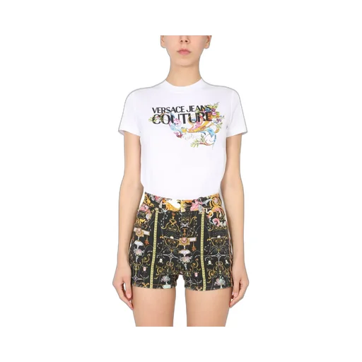 Logo Graphic Print Cotton T-Shirt