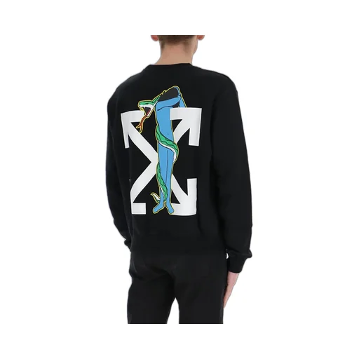 Arrows-Motif Sweatshirt