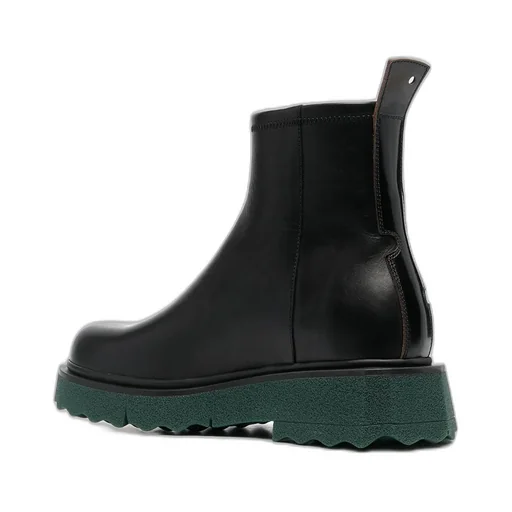 Off-White Zipped Ankle Boots