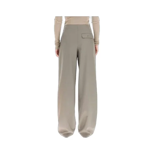 Waist Straight Casual Trousers