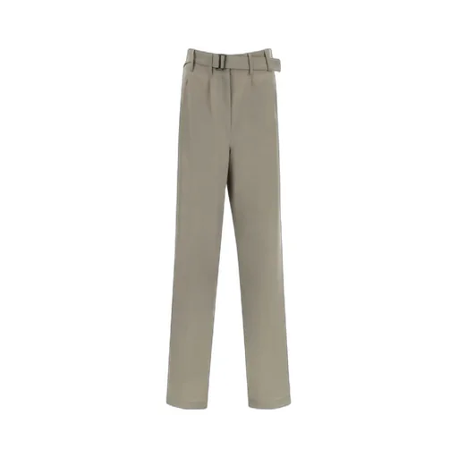 Waist Straight Casual Trousers