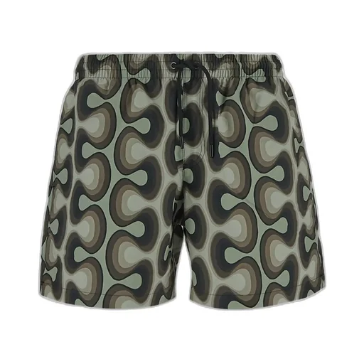 Dries Van Noten Graphic-Printed Swim Shorts