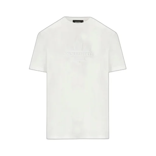 Dsquared2 Logo Embossed Crewneck T-Shirt