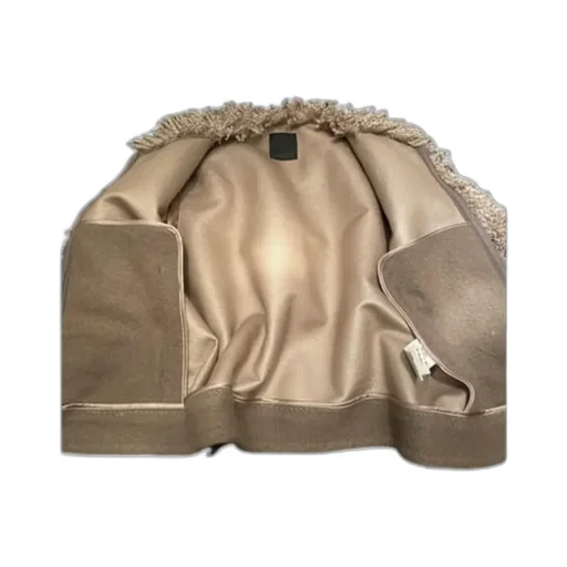Short Round-Necked Casual Jacket