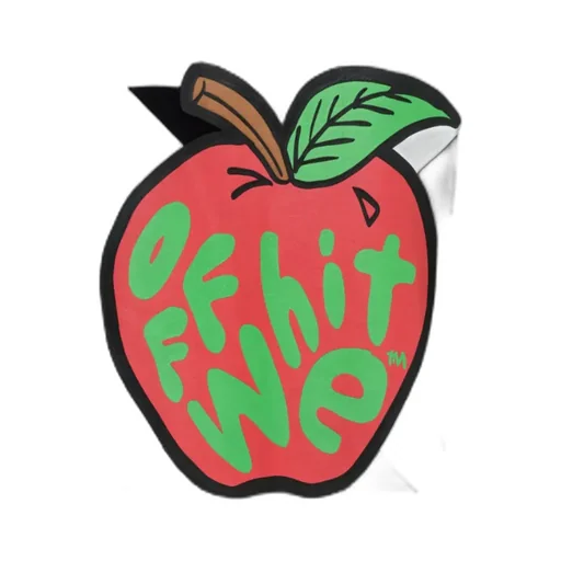 Apple Over Flatlock Hoodie