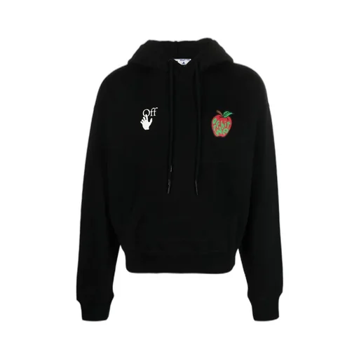 Apple Over Flatlock Hoodie