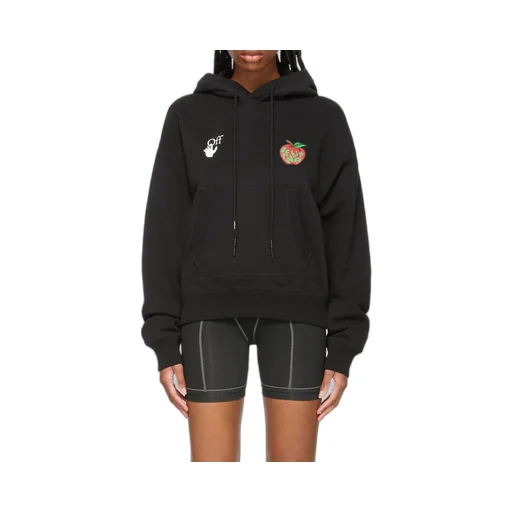 Apple Over Flatlock Hoodie
