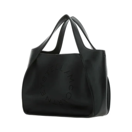 Stella Mccartney Stella Logo Detailed Top Handle Bag
