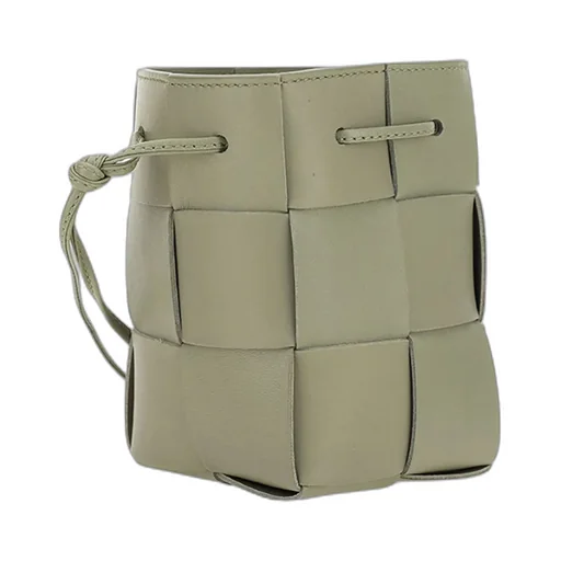 Mini Cassette Cross-Body Bucket Bag