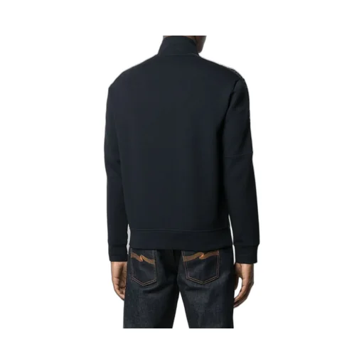 High Neck Zip-Up Sweatshirt