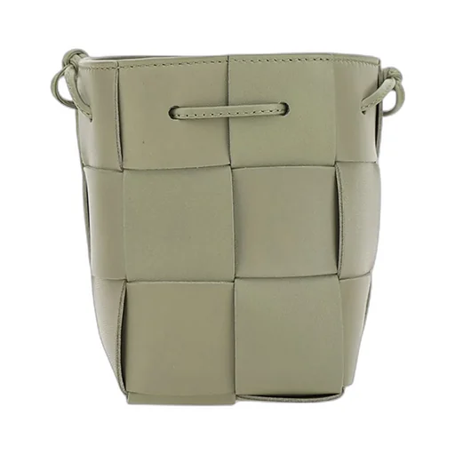 Mini Cassette Cross-Body Bucket Bag