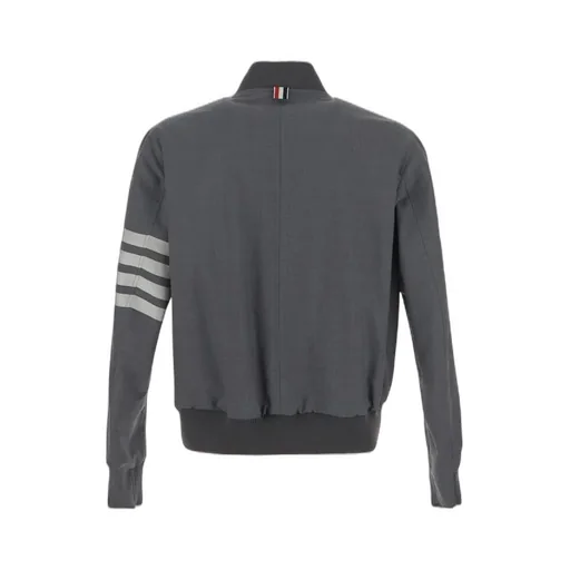 Thom Browne 4-Bar Zipped Bomber Jacket