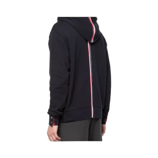 Thom Browne Striped Drawstring Hoodie