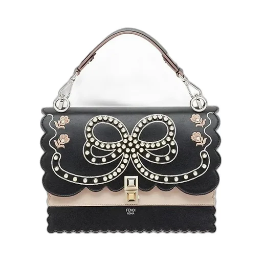Kan I Rivet Flower Handbag