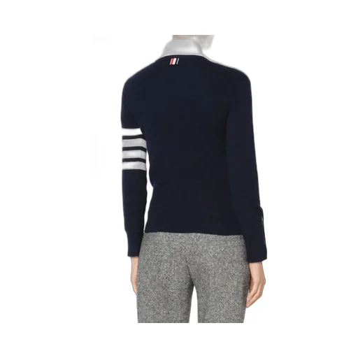 Thom Browne 4-Bar Crewneck Jumper