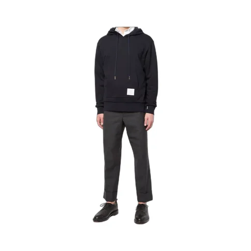 Thom Browne Striped Drawstring Hoodie