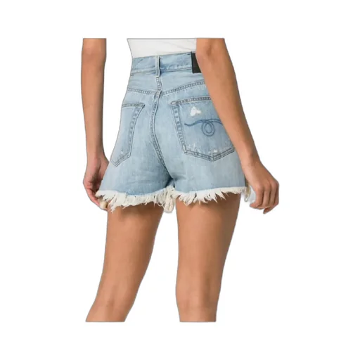 High Waist Denim Shorts