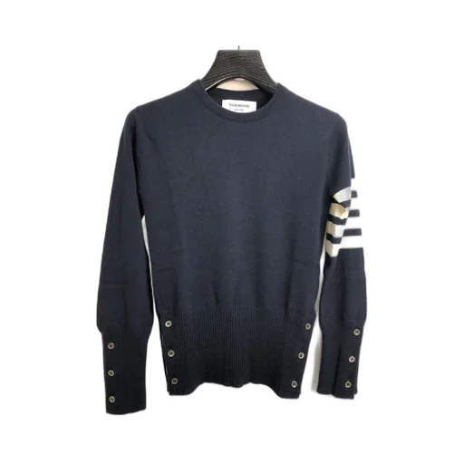 Thom Browne 4-Bar Crewneck Jumper