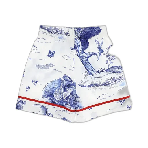 Cartoon-Print Shorts