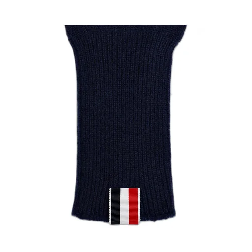 Thom Browne 4-Bar Ribbed Gloves