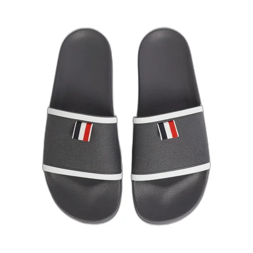 Thom Browne Logo Trim Pool Slides