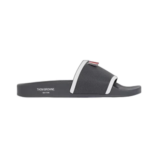 Thom Browne Logo Trim Pool Slides