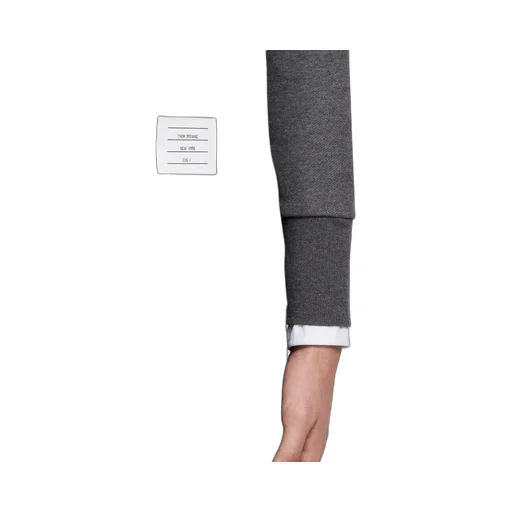 Thom Browne 4-Bar Striped Zipped Jacket