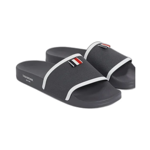 Thom Browne Logo Trim Pool Slides