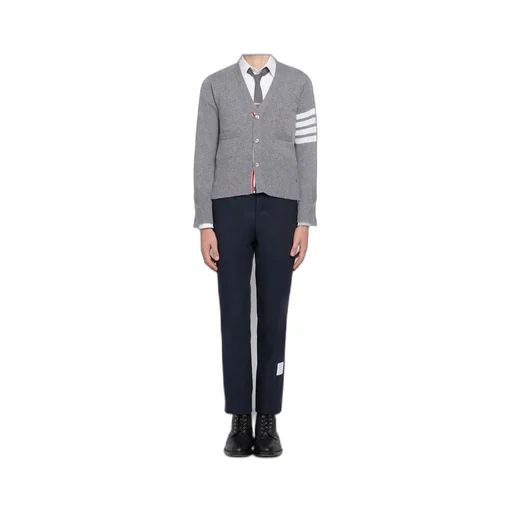 Thom Browne 4-Bar Stripe Cardigan