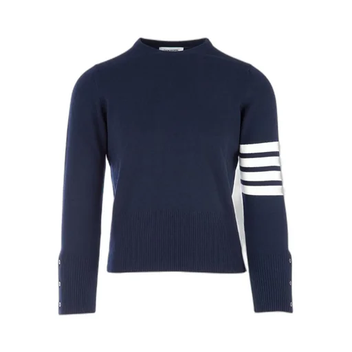 Thom Browne 4-Bar Crewneck Jumper