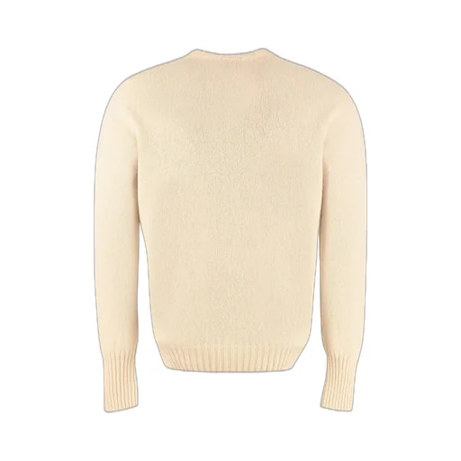 Round-Neck Long-Sleeved Pullover