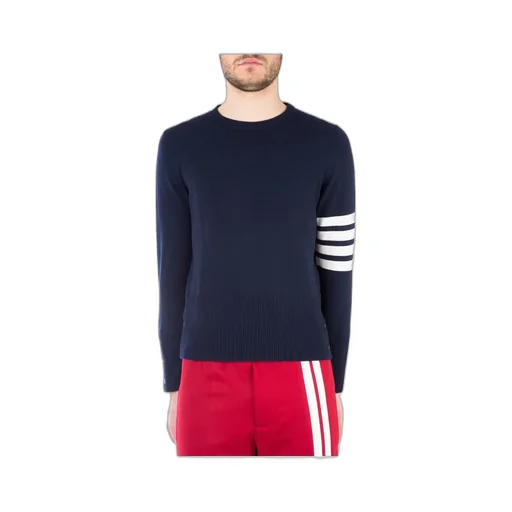 Thom Browne 4-Bar Crewneck Jumper