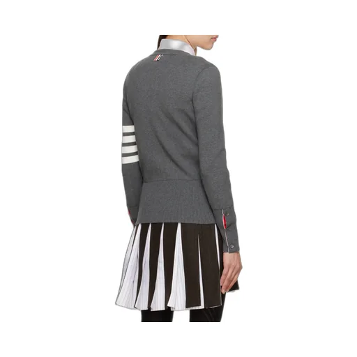 Thom Browne 4-Bar Crewneck Knit Jumper