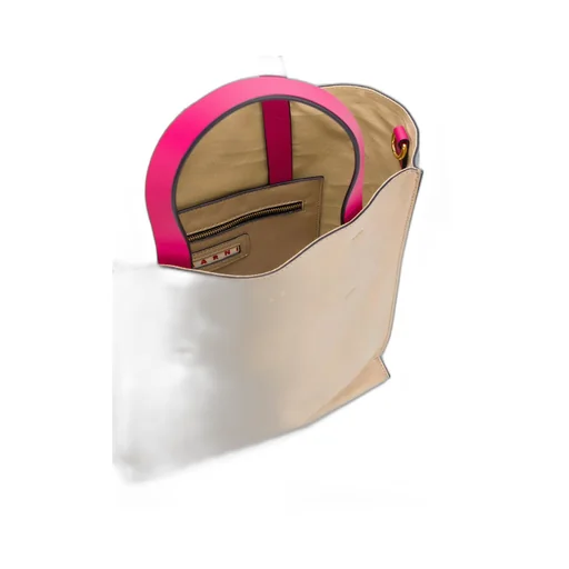 Soft Colour-Block Tote Bag