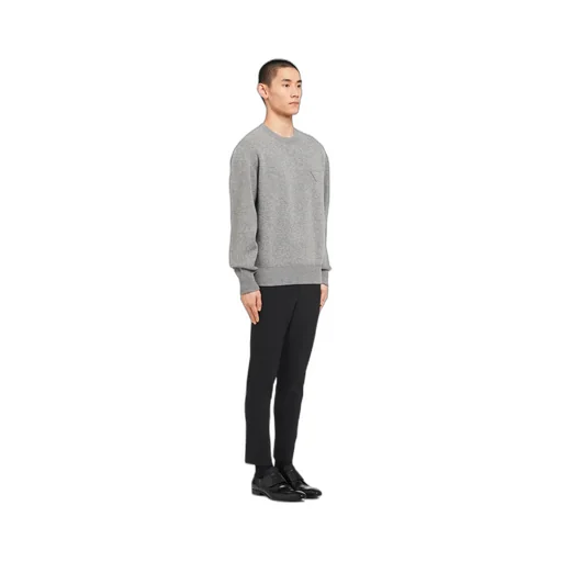 Prada Long Sleeved Crewneck Sweater