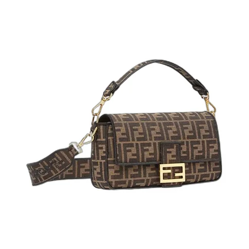 Brown Fabric Bag