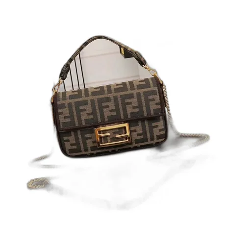 Brown Fabric Bag