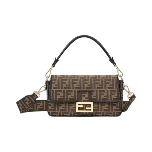 Brown Fabric Bag