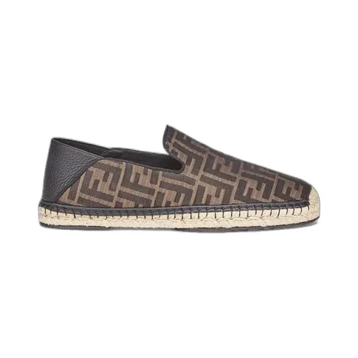 Fendi Ff Motif Jacquard Espadrilles